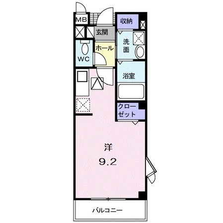 メゾン　カルムの物件間取画像